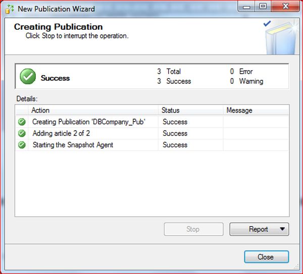 creating publication